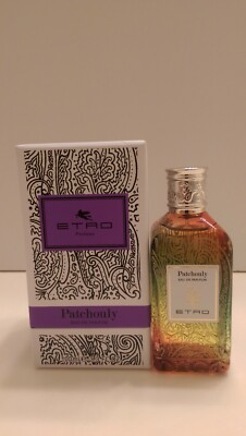 ETRO PATCHOULY UNISEX EAU DE PARFUM SPRAY 3.4 OZ / 100 ML NEW IN BOX - RARE