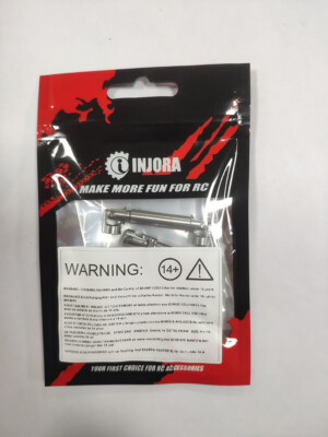 ハートフォード　リバレイター INJORA Stainless Steel Center Drive Shafts for 1/18 RC