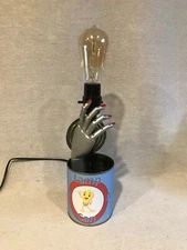 Funky HAND LAMP "Lamp in a can" 