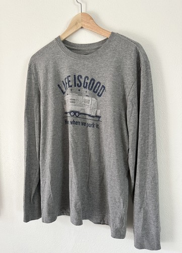 Life is Good Van Life Crusher Tee Size M