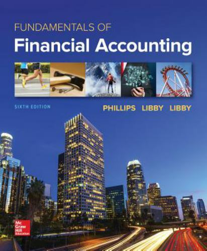 Loose Leaf for Fundamentals of Financial Accounting 6th Ed Phillips Libby NEW - Picture 1 of 1