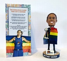 Brittney Griner 2013 #1 Pick Rainbow Pride Flag Championship 2019 Bobblehead SGA