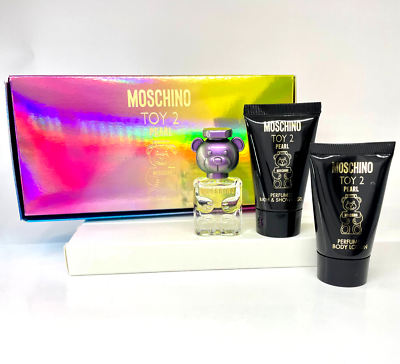 Moschino Toy 2 香水セット※箱付き MOSCHINO Set Toy 2 pearl miniperfume + lotion + shower gel | eBay