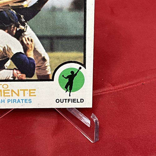 1973 Topps #50 Roberto Clemente MT/NMMT!* CONFEZIONE FRESCA! SUPERFICIE/ANGOLI AFFILATI COME NUOVI - Foto 3 di 12