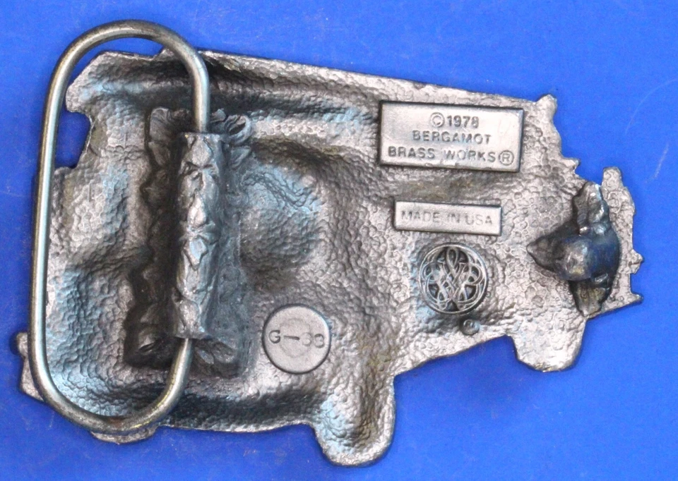 Винтажная пряжка ремня пожарной машины/тендера США, для ремня 11⁄2 дюйма [30985] - Изображение 2 из 2