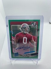 2023 Panini Donruss YaYa Diaby Green Rookie RC Autograph #394 Buccaneers UL