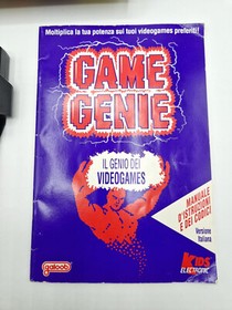 Nintendo NES Game Genie Module Complete Unlock Cheats PERFECT +++