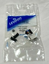 NEW  SEALED Leviton QuickPort CAT5 Snap-In Jack WHITE 138-40838-WCP 8P8C 8-Wire