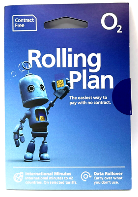 15 20GB Data O2 Sim Card Pay As You Go Bundle Micro Nano PAYG DATA