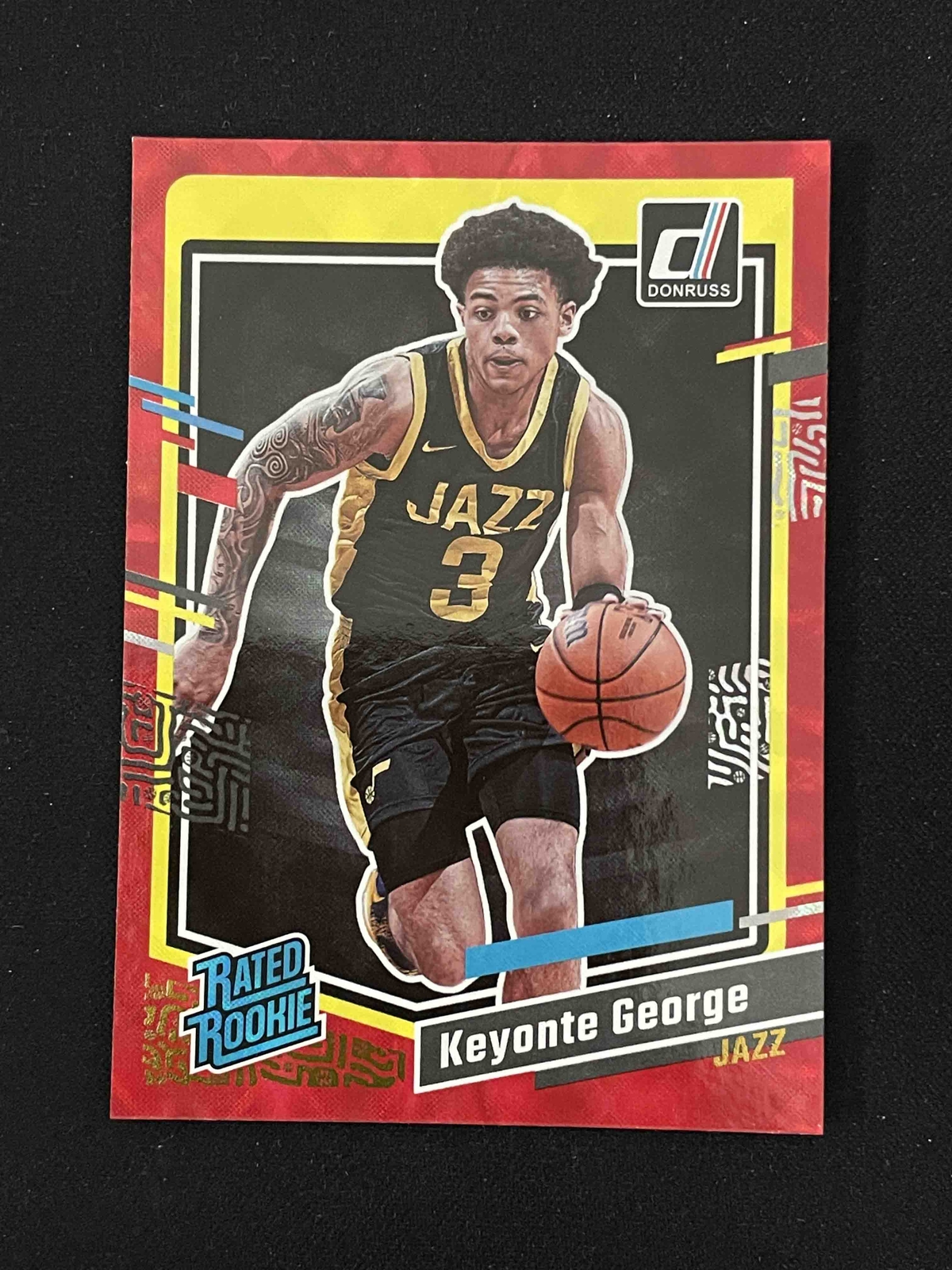 Keyonte George 2023-24 Panini Donruss Rated Rookie Red RC #244