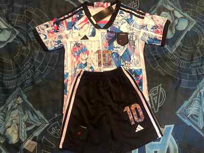 Japan Soccer Jersey Anime Goku #10 Dragon Ball Concept Edition