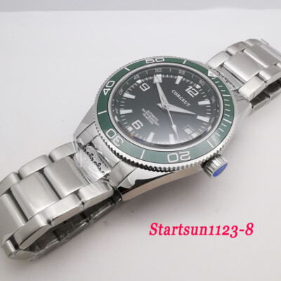 デイデイトタイプ　CORGEUT Corgeut 42mm Automatic Men's Watch Date Day Month Year