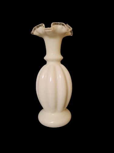 Fenton Silver Crest Vase 9"