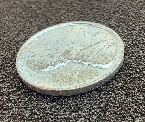 1943 "Silver" STEEL Lincoln Wheat Penny MAGNETIC!! 1943-P (LP013) - Picture 10 of 12