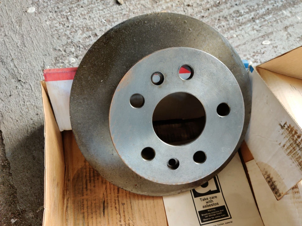 VW TRANSPORTER DISCO DE FRENO mk2 furgoneta autobús Foto 2 de 4