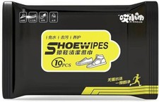 10 Pcs Refongyabo Shoewipes Sneaker Cleaner Wipes Fast Cleaning, Wet Wipes