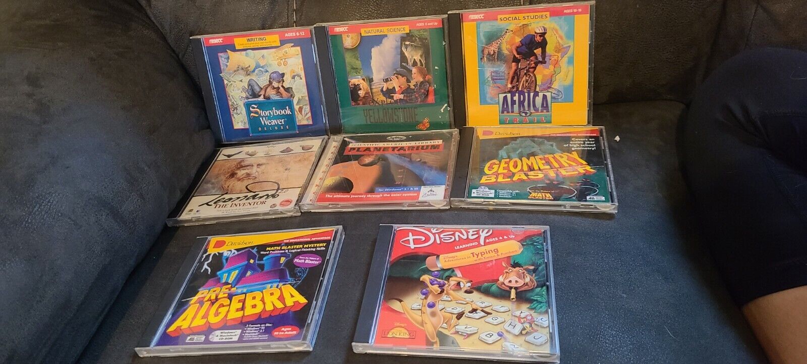 Disney Classic Action Collection of 3 PC Computer Video Games; CD ROM