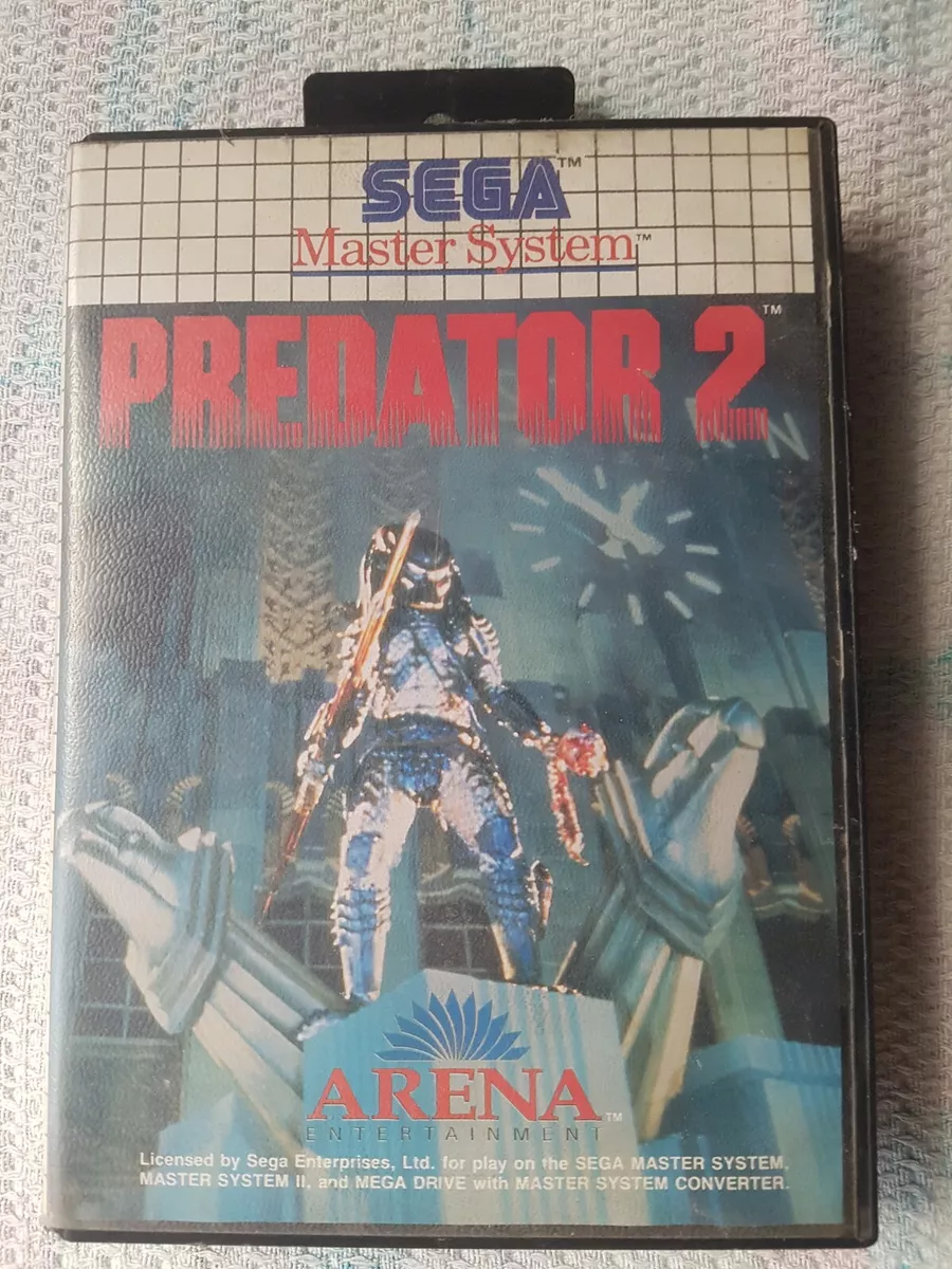 SEGA Master System PREDATOR 2 Complete - EUR Version !