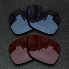 Black Brown Polarized Replacement Lenses For-Oakley Deviation Anti-Scratch