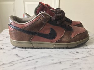 nike dunk low marron