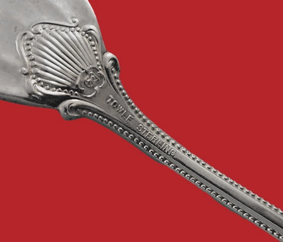 Conjunto de colher de sopa Old Colonial by Towle prata esterlina lugar 12 peças 7 1/4" - Imagem 3 de 3