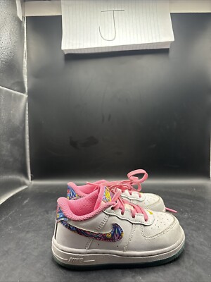 Nike Air Force Low  07 All Star 2023 White Pink FJ3487-100 TD size 8c RARE