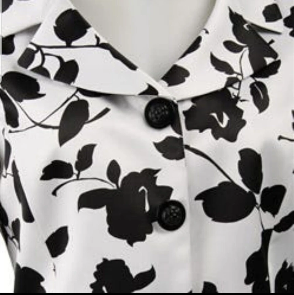 $169  Tahari ASL floral jacket dress suit - Size 6  - Image 2 of 2