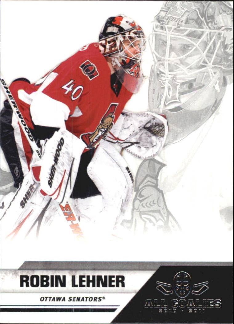 2010-11 Panini All Goalies Up Close #60 Robin Lehner - NM-MT