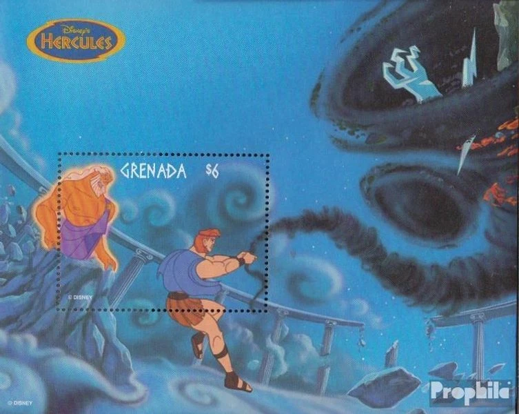 grenade Block491 (complète edition) neuf avec gomme originale 1998 walt-disney-Z - Photo 1/1