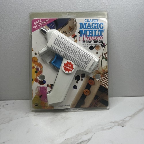 Crafty Magic Melt Princess Low Temp Glue Gun Oval Sticks New Open