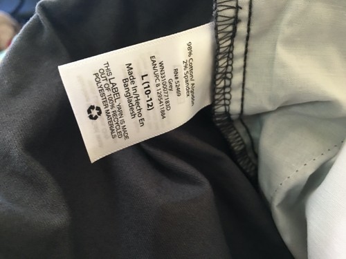 New Wonder Nation Boys Pull on Jogger Pants Gray School Uniform Reinforced Knee - Picture 5 of 5