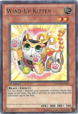 Wind-Up Kitten - PHSW-EN026 - Ultra Rare - Unlimited Edition Near Mint - Yu-Gi-O