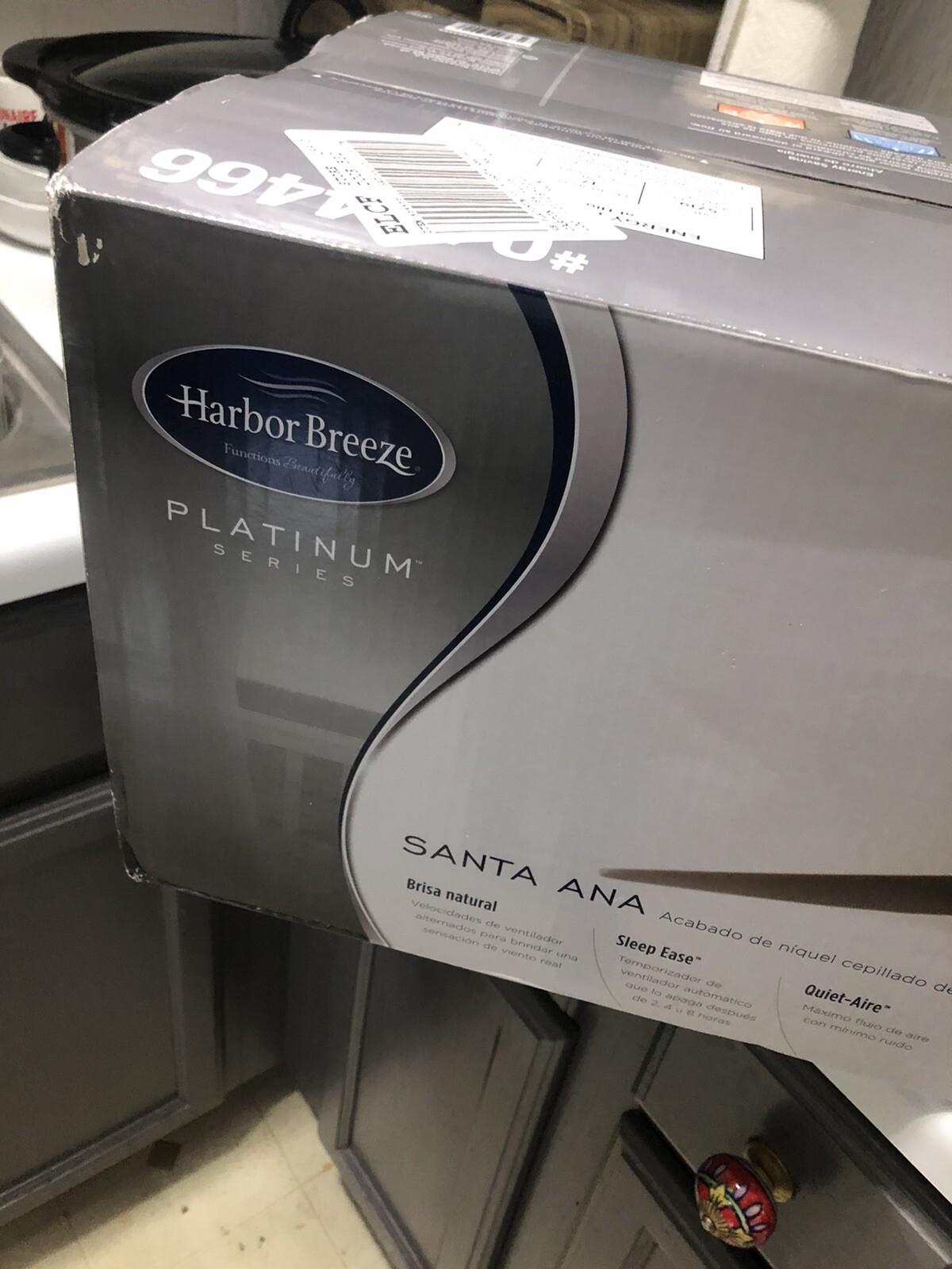 Harbor Breeze Platinum Santa Ana 48 In Lp8294 2 Blade Modern