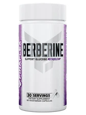 FinaFlex Berberine Boost Metabolism, Supports Glucose for Weight Loss,  60 Caps