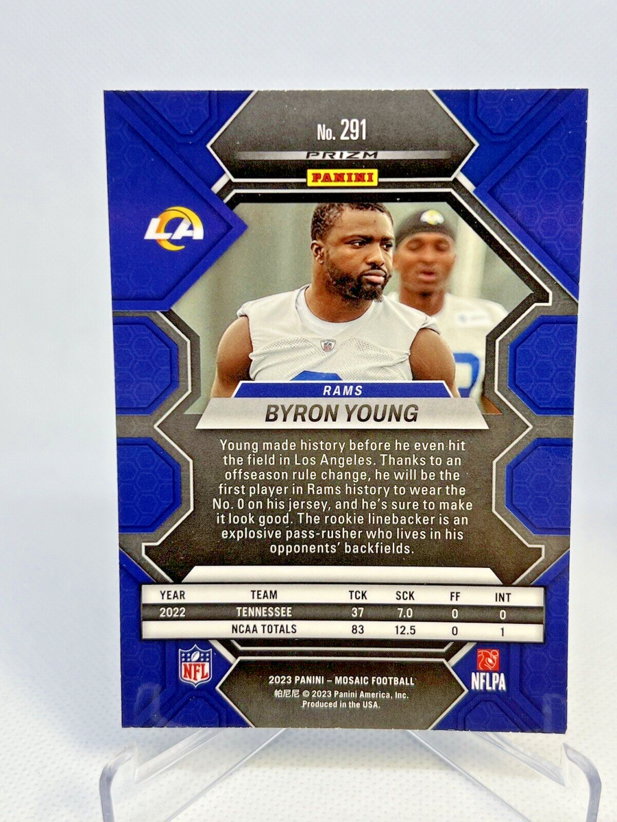 2023 Panini Mosaic Rookies Byron Young #291 Rookie RC | eBay