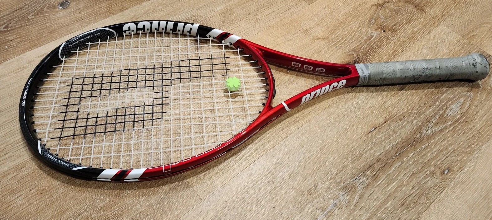 Prince Titan Ti MidPlus 4 1/4" Triple Force Maximum Sweet Spot Tennis Racquet eBay