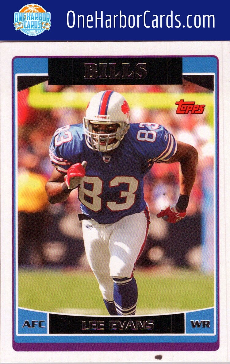 2006 Topps Buffalo Bills #227 Lee Evans