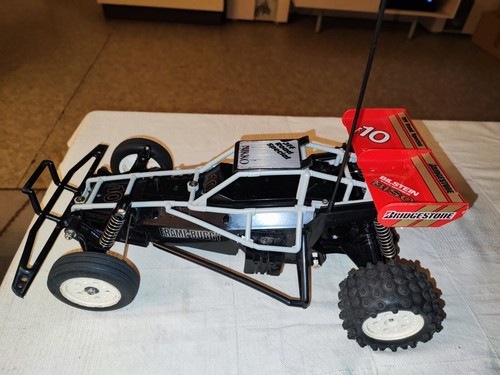 Rarität"80"er Tronico Dünenblitz F13 Bisson Buggy im Maßstab 1:10 von 1985 OVP - Bild 17 von 21