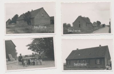 4 x Fotos Fliegerhorst Brandenburg-Briest  Kampfgeschwader I./KG 50 (S636