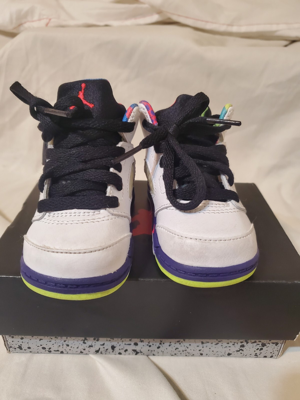 Air Jordan 5 Retro 'Bel-Air' Blanco Niño Niño Talla 4C DB3025 100