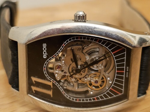 RELOJ EPOPEYA ORIGINAL ESQUELETO PARA HOMBRE automático REF 3389.EDICIÓN LIMITADA NO 717 - Imagen 15 de 24