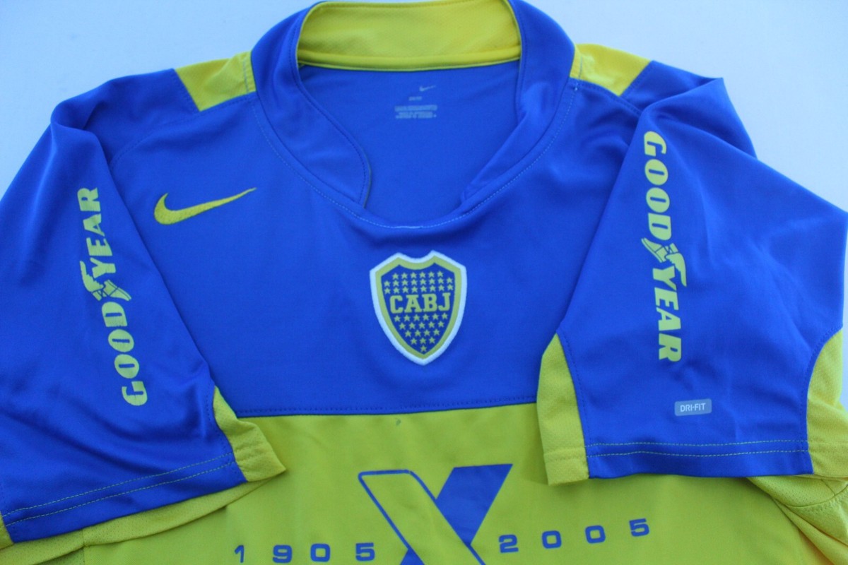 Club Boca Junior Authentic Nike Jersey Size XLarge 2005-2006