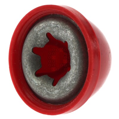 Midwest Fastener 65971 5/16'' Push-on Axle Nut, Red