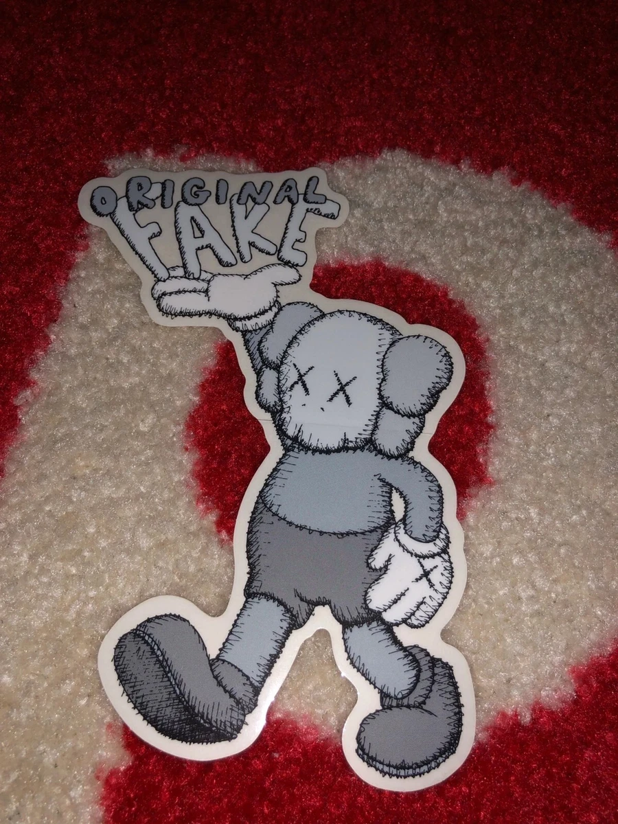 ORIGINAL FAKE KAWS OG STICKER SUPREME BOX LOGO TEE HOODIE CAP UNDERCOVER  WTAPS