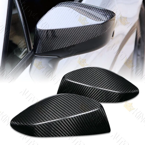 REAL CARBON FIBER SIDE VIEW MIRROR COVER CAP FIT 2017-2020 TOYOTA 86