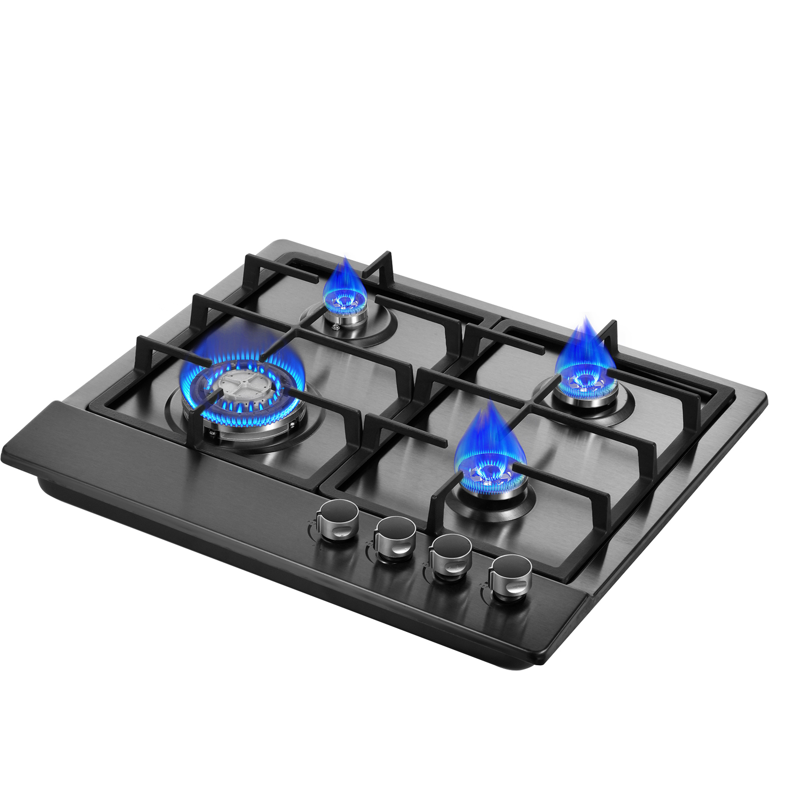 Gas Stove 4 Burner Propane Stove Portable Auto Ignition Gas 