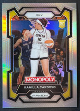 2024 WNBA Panini Prizm KAMILLA CARDOSO #2 Monopoly Rookie Card CHICAGO SKY RC