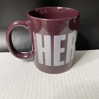 Galerie Hershey's Chocolate Lovers Ceramic Coffee Cocoa Mug Brow, Since 1894