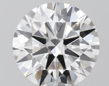 3.56 Ct E-VVS2 Round Diamond, IGI Certified Diamond, CVD Lab Grown Loose Diamond