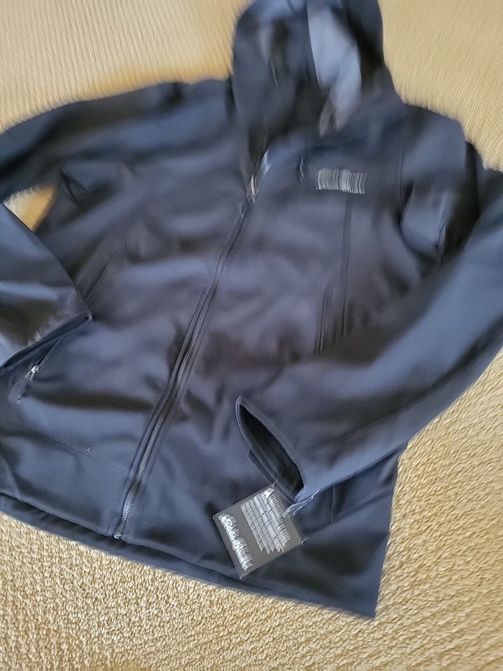 Eddie Bauer First Ascent Sandstone Shield Hooded Jacket Men Black Large